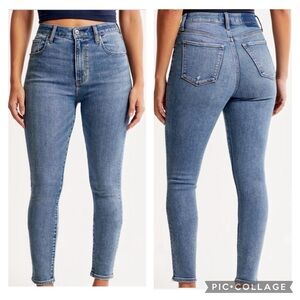 Abercrombie & Fitch The Skinny High Rise Jeans